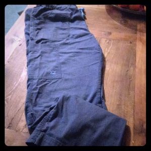 Midnight Blue Scrub Pants Unisex Large Tall